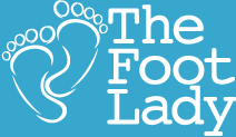 The Foot Lady Logo : Click to view the home page